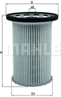 Filter diesel fuel KX341 - image 3