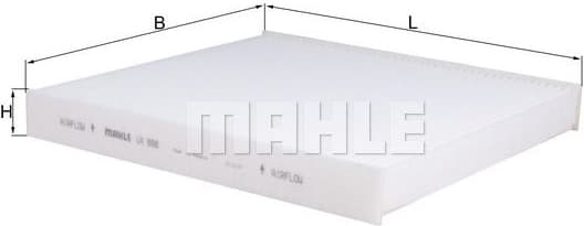 Filter cabin LA888 - image 2