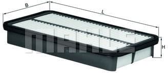 Filter air LX809 - image 2