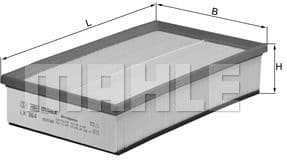 Air Filter LX864 - image 2