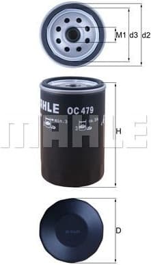 Oil Filter OC479 - image 2