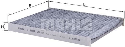 Filter cabin LAK142 - image 3