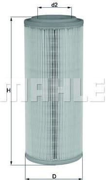 Filter air LX2682 - image 2