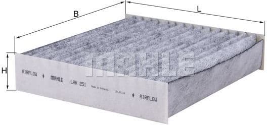 Filter cabin LAK251 - image 3