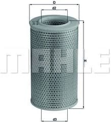 Filter air LX611 - image 3