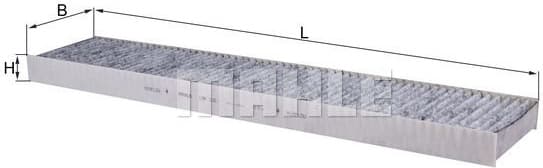 Filter, cabin air LAK226 - image 2