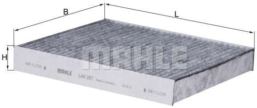 Filter cabin LAK297 - image 3