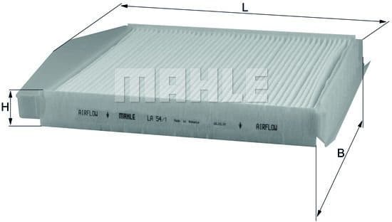 Filter, cabin air LA54/1 - image 2