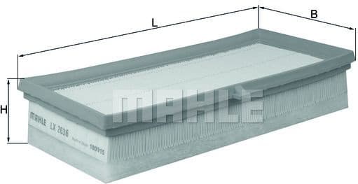 Filter air LX2636 - image 3