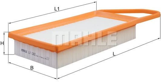 Filter air LX1282 - image 3