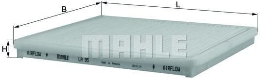 Filter, cabin air LA95 - image 2