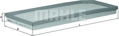 Air Filter LX1751 - image 2