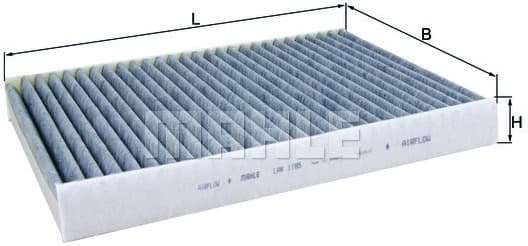 Filter cabin LAK1185 - image 2