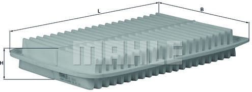 Filter air LX1612 - image 2