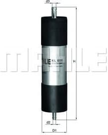 Filter diesel fuel KL658 - image 3