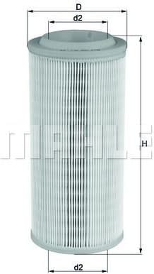 Filter air LX1595 - image 2