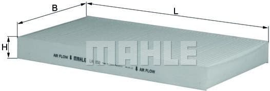 Filter, cabin air LA152 - image 2