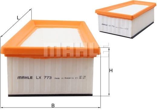 Filter air LX773 - image 3