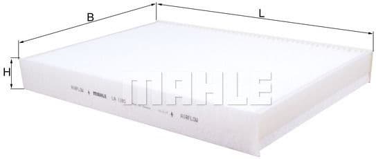 Filter, cabin air LA1185 - image 2