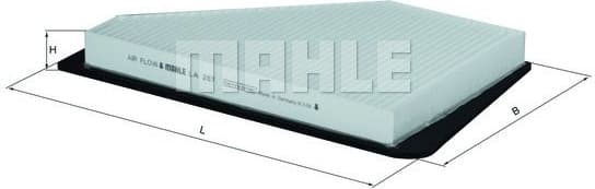 Filter, cabin air LA287 - image 2