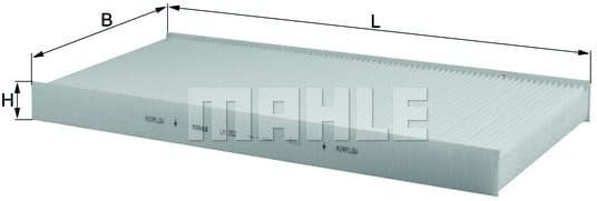 Filter, cabin air LA252 - image 2