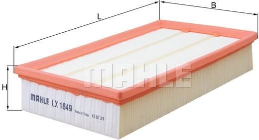 Filter air LX1649 - image 2