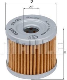 Oil Filter OX406 - image 2