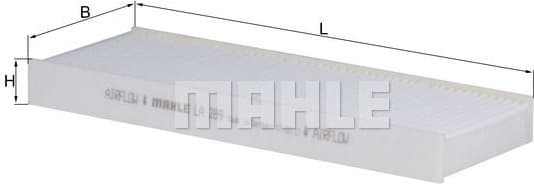 Filter cabin LA289 - image 2