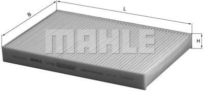 Filter, cabin air LA439 - image 2