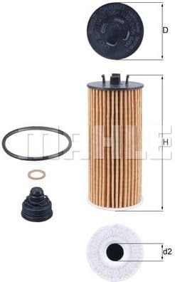 Filter oil OX815/1D - image 3