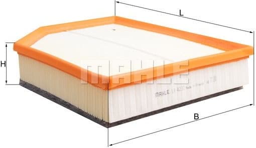 Filter air LX4233 - image 2