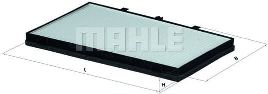 Filter cabin LA243 - image 2