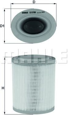 Filter air LX2790 - image 2