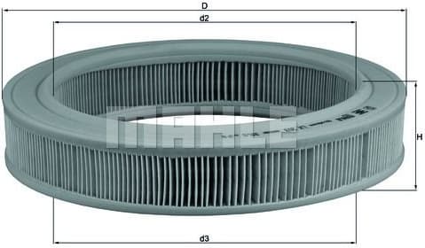 Air Filter LX203 - image 2