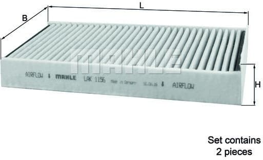 Filter cabin LAK1156/S - image 2