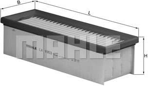 Filter air LX1953 - image 2