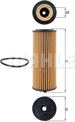 Filter oil OX1162D - image 2