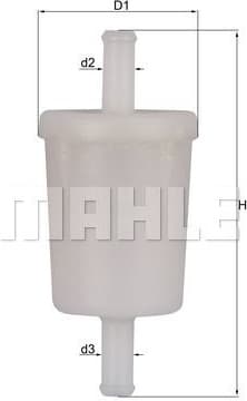 Fuel Filter KL257 - image 6