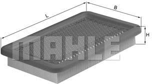 Air Filter LX542 - image 2