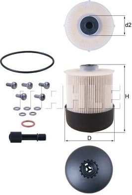 Filter diesel fuel KX338/26D - image 3