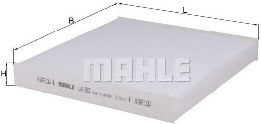 Filter, cabin air LA833 - image 2