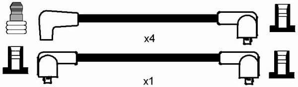 Ignition Cable Kit RC-AT405 - image 2