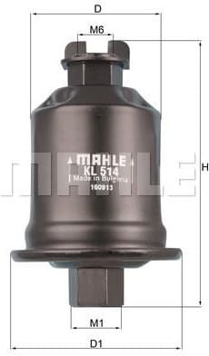 Fuel Filter KL514 - image 2