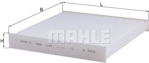 Filter, cabin air LA859 - image 2