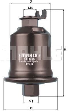 Fuel Filter KL436 - image 2