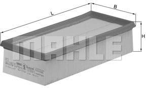 Filter air LX1008/3 - image 2