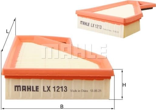 Filter air LX1213 - image 2