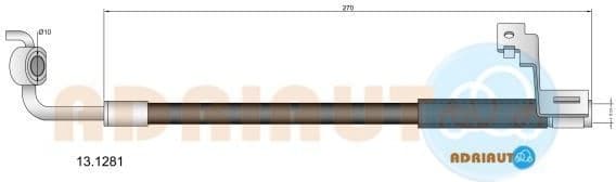 Brake Hose 13.1281