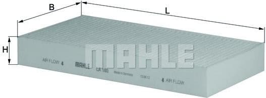 Filter cabin LA180 - image 3