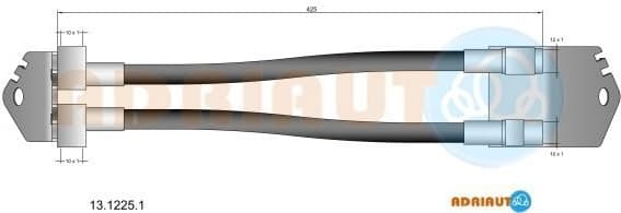 Brake Hose 13.1225.1